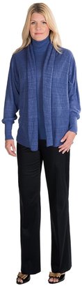 Lafayette 148 New York @Model.CurrentBrand.Name Lino Cardigan Sweater - Double Layer (For Women)