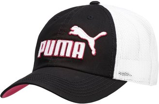 Puma Frat Girl Washed Mesh Snapback Hat