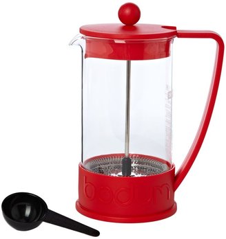 Bodum Brazil red French press coffee maker 8 cup