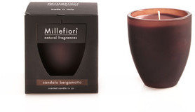Millefiori Milano Natural Fragrances Sandalwood & Bergamot Scented Jar Candle
