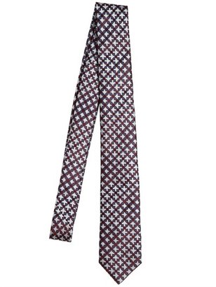 Z Zegna 2264 Zzegna - 6cm Silk Blend Jacquard Tie