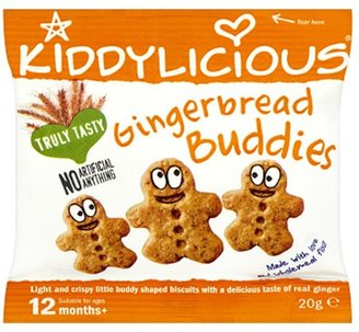 Kiddylicious Gingerbread Buddies 20g