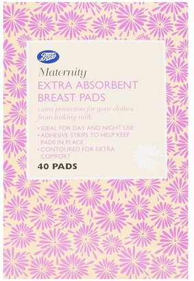 Boots Maternity Extra Absorbent Breast Pads - 1 x 40 Pack