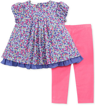 First Impressions Baby Girls' 2-Piece Top & Pants Set