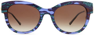 Thierry Lasry Angely Cat-Eye Sunglasses, Blue