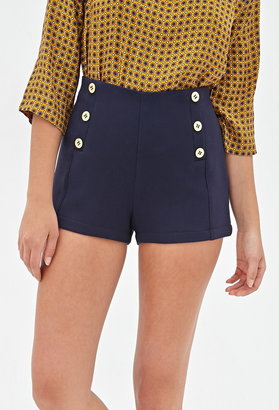 Forever 21 high-waisted sailor shorts