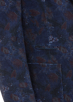 Shipley & Halmos Floral Textured Two-Button Sportcoat