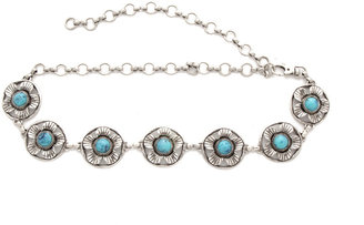 Streets Ahead Turquoise Flower Disc Belt