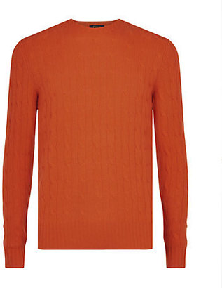 Polo Ralph Lauren Cable Knit Cashmere Sweater