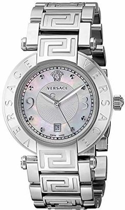 Versace Women's 68Q99D498 S099 Reve Stainless Steel Mother-Of-Pearl Dial Watch