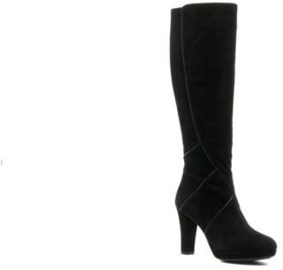 Geox Women's Donna Marian Plat St Rounded Toe Boots In Black - Size 3