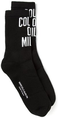 Marcelo Burlon County of Milan printed socks