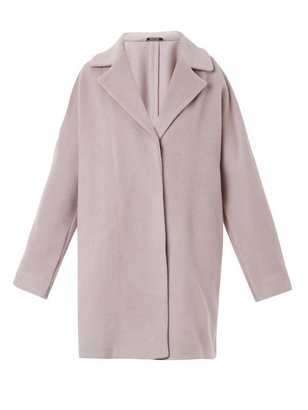 MAISON MARGIELA Notch-lapel wool-blend coat