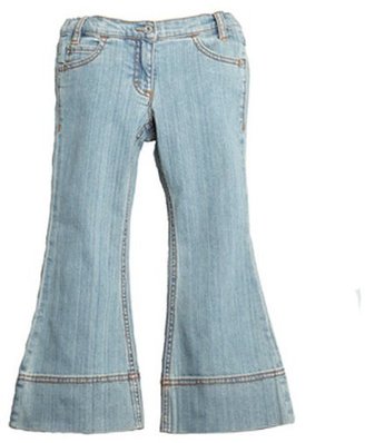 Dolce & Gabbana TODDLER / KIDS light wash blue denim flared leg jeans