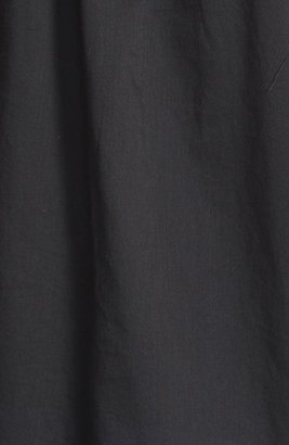 MICHAEL Michael Kors Eyelet Tie Front Cotton Peasant Top (Regular & Petite)