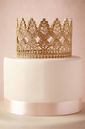 BHLDN Crowned Cake Topper