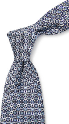 Brooks Brothers Silk Geometric Floral Tie