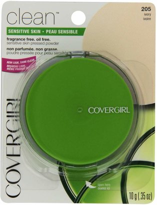 Cover Girl Clean Sensitive Skin Pressed Powder Ivory Neutral 205, 10g