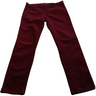 Gerard Darel Burgundy Cotton - elasthane Jeans