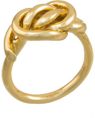 Rachel Zoe Twisted Knot Gold Ring