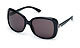 Swarovski Cate Black Sunglasses - Asian fit