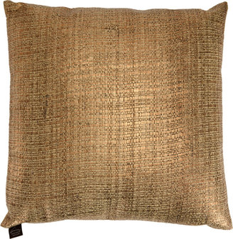 Aviva Stanoff Metallic Basketweave Pillow