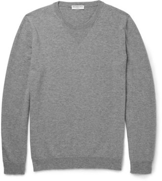 Balenciaga Knitted-Wool Crew Neck Sweater