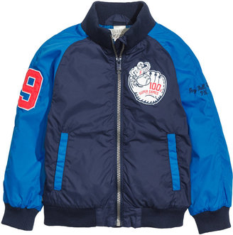 H&M Baseball Jacket - Dark blue - Kids