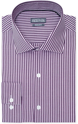 Kenneth Cole Reaction Pink Multi-Check Dress Shirt
