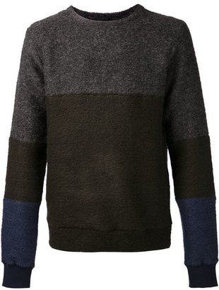 Robert Geller colorblock sweater