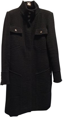 Chanel Black Wool Coat