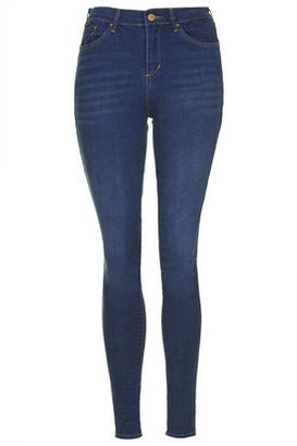 Topshop Womens TALL MOTO Vintage Leigh Jeans - Mid Stone