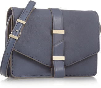 Victoria Beckham Textured-leather mini satchel