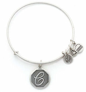 Alex and Ani Initial C Charm Bangle-GOLD-One Size