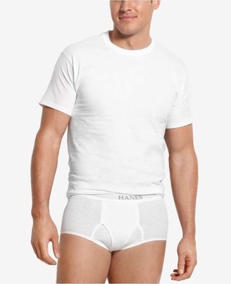 Hanes Men's Platinum FreshIQandtrade; Underwear,5 Pack Crew Neck Undershirts