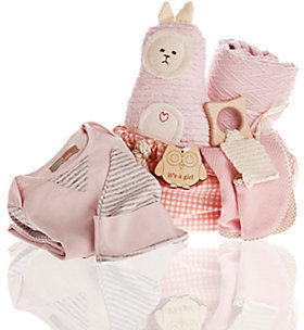 Infant's Eight-Piece Perfect Baby Girl Gift Set