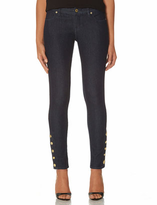 The Limited 312 Buttoned Skinny Ankle Jeans