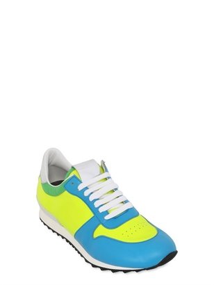 Casadei Leather Running Sneakers