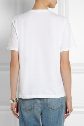 Markus Lupfer Lara sequined cotton T-shirt