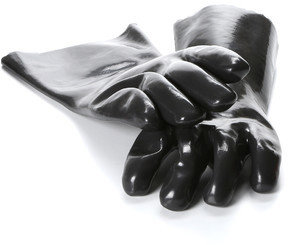 Charcoal Companion Steven Raichlen Pair of Insulated Food Gloves in Charcoal