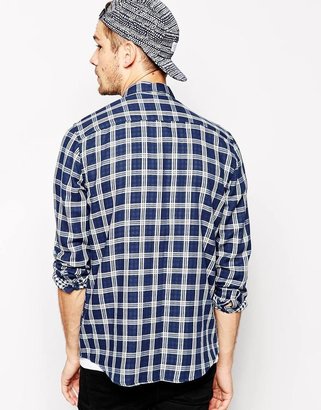 ASOS Shirt In Long Sleeve With Double Faced Check