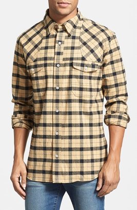 Filson 'Hunting' Seattle Fit Wind Resistant Flannel Woven Shirt