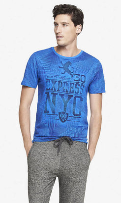 Express Garment Dyed Graphic Tee Nyc