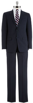 Michael Kors Modern Fit Two-Piece Wool Suit With Pleated Pants