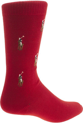 Polo Ralph Lauren Accessories Red Full Colour Pps Socks
