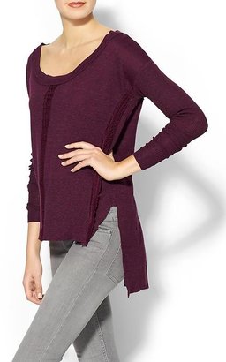 Free People Lace Road Pullover