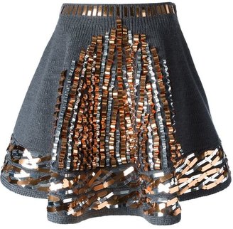 Kenzo embellished knit skirt