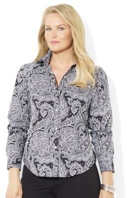 Lauren Ralph Lauren Paisley Wrinkle-Free Dress Shirt