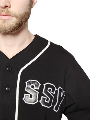 Stussy Cotton Jersey Baseball T-Shirt