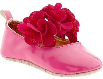 Old Navy Floral-Strap Ballet Flats for Baby